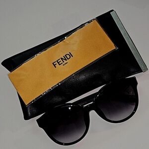 Fendi Black Cat Eye Sunglasses